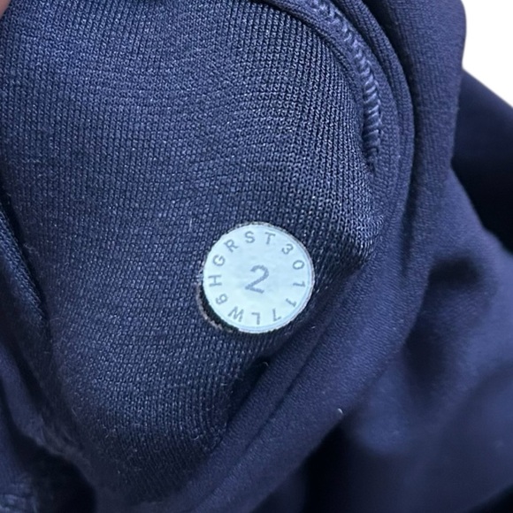 Lululemon Align Crop *19" Black Grape High Waisted Cropped Leggings- Size 2 - Picture 10 of 13